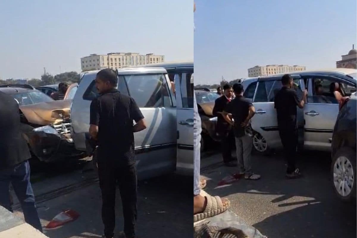 पटना के जेपी गंगा पथ पर रफ्तार का कहर, एक के बाद एक टकराई 5 कार, अफरातफरी का माहौल