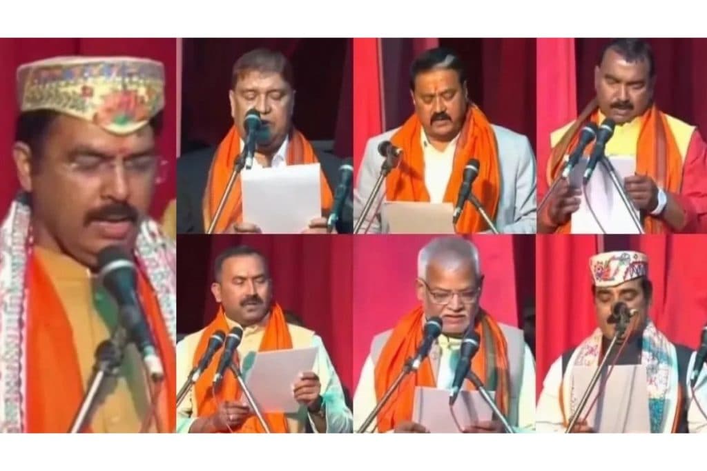 बीजेपी के ये 7 विधायक बने मंत्री 