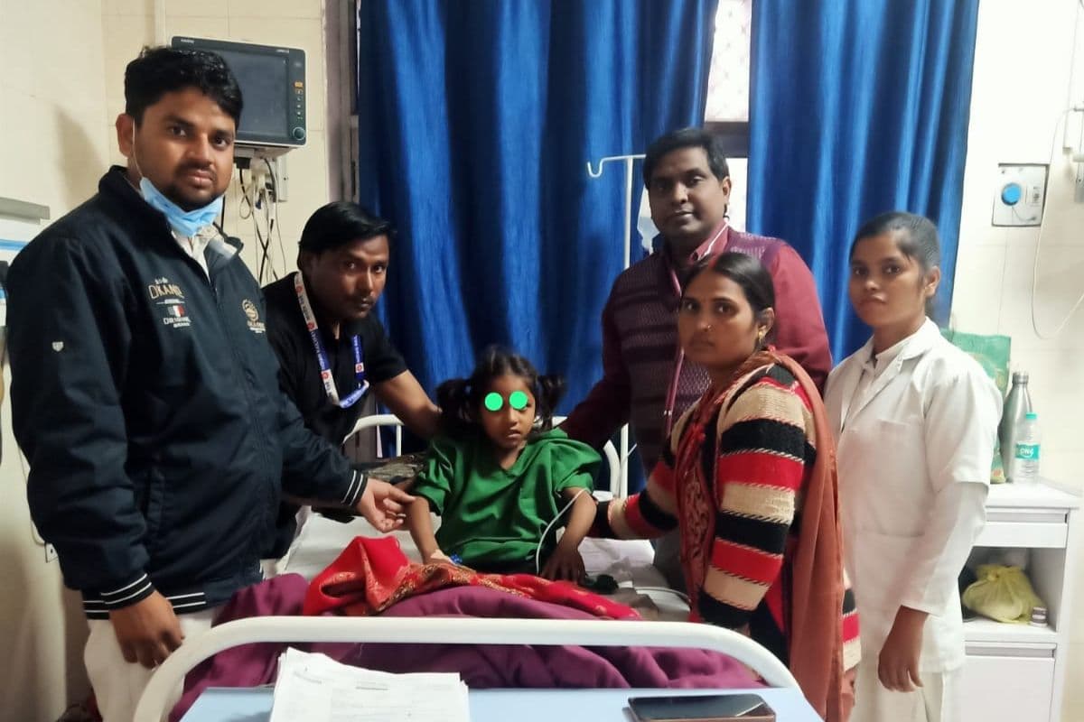 Prayagraj: महिला शिशु में दुर्लभ हाइड्रोसील का सफल ऑपरेशन  