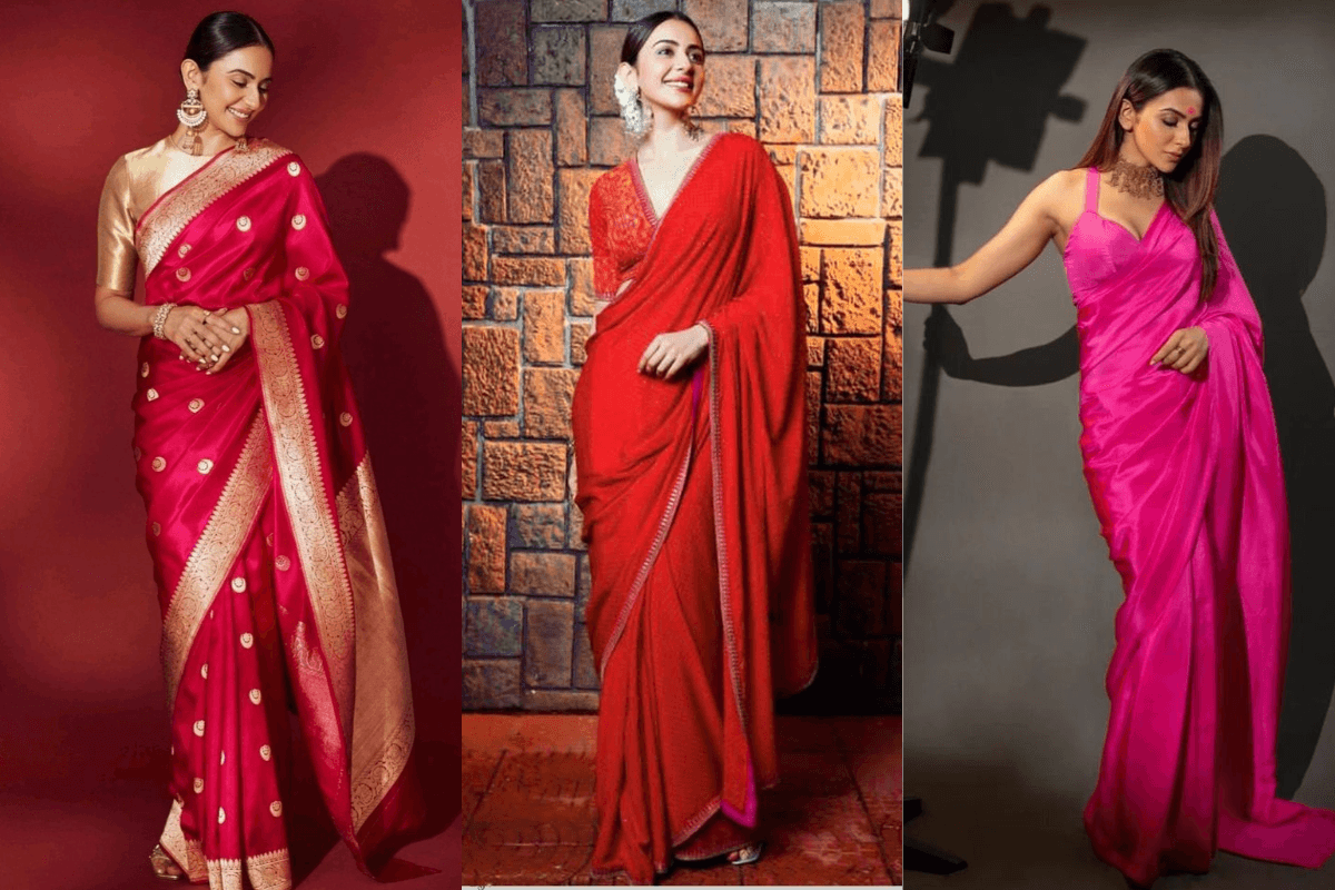 Rakul Preet Saree Look: ट्रेडिशनल से लेकर ग्लैमरस तक, देखें रकुल प्रीत के 4 खूबसूरत साड़ी लुक्स