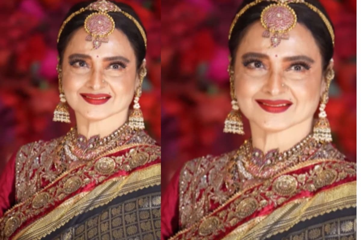 Viral Video: आदर जैन की शादी में रेखा पर टिकीं सबकी निगाहें, एक्ट्रेस की साड़ी का अमिताभ बच्चन से है खास कनेक्शन