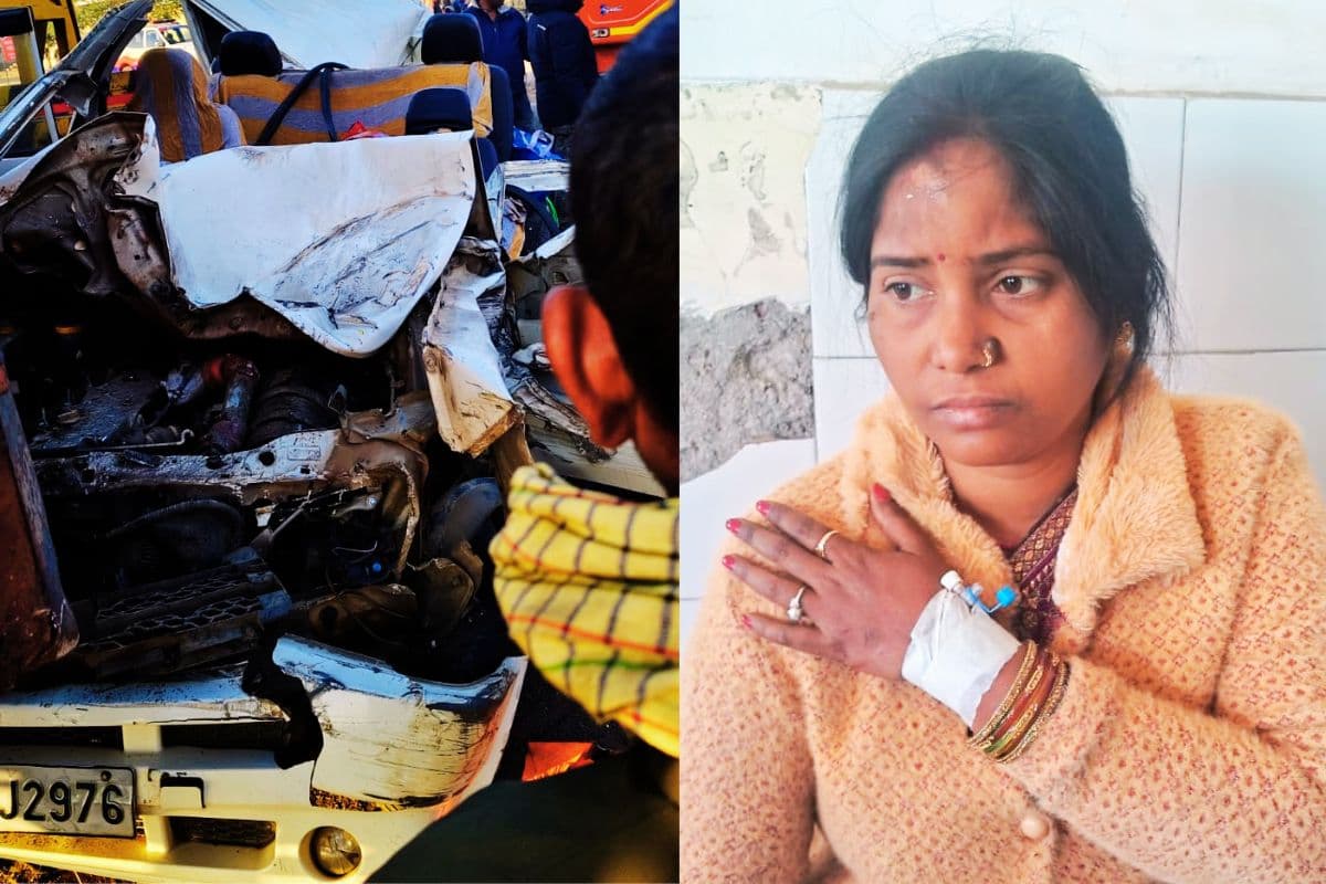 महाकुंभ से रांची लौट रही कार ने हजारीबाग में 2 ट्रकों को मारी टक्कर, 3 महिला श्रद्धालुओं की मौत, 7 घायल