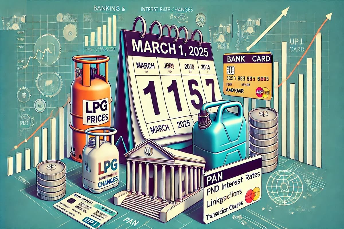 Rules Change: 1 मार्च से इन 5 बड़े नियमों में बदलाव! LPG, म्यूचुअल फंड और FD पर सीधा असर