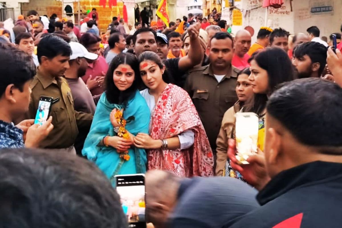 Video: सारा अली खान ने बसंत पंचमी से पहले की देवघर के बाबा मंदिर में पूजा