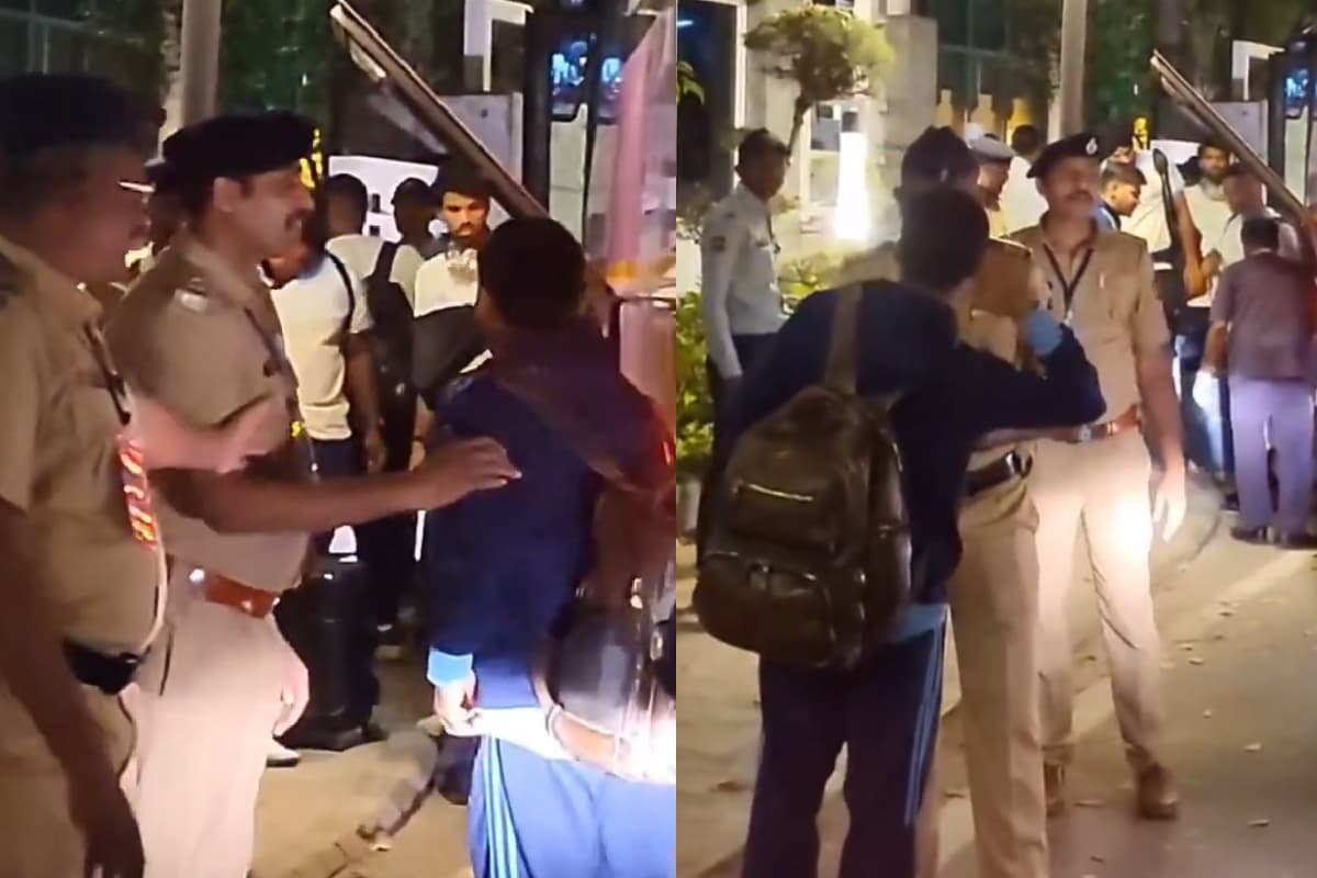 Viral Video: टीम इंडिया के सदस्य को पुलिस ने नहीं पहचाना, होटल में घुसने से रोका