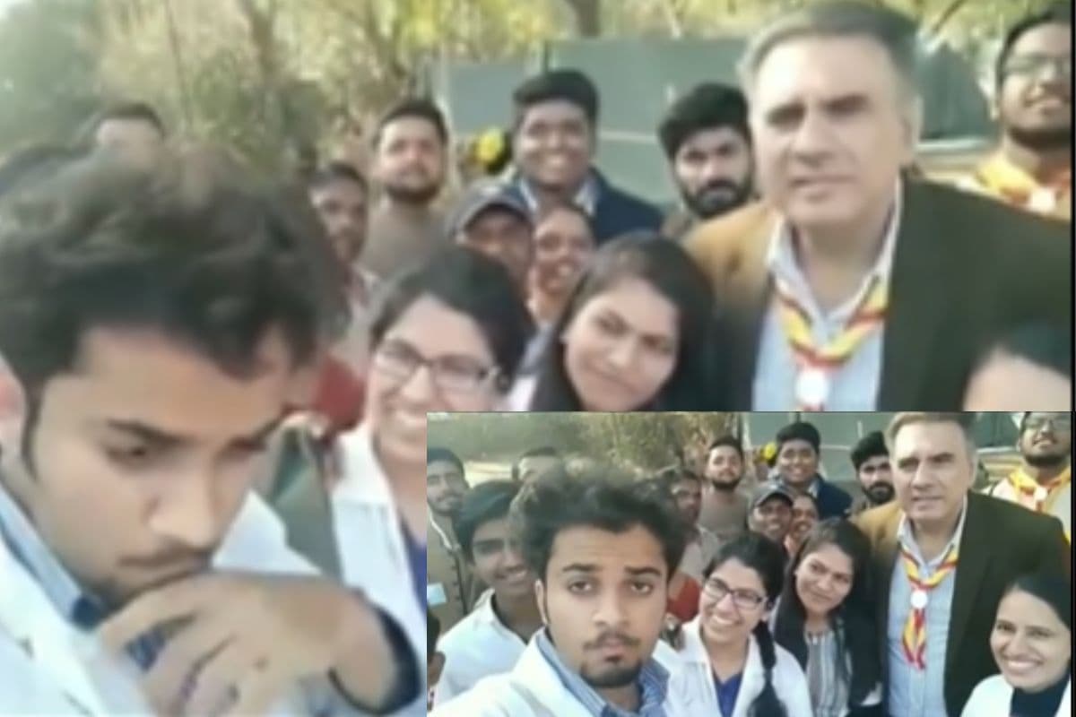 Viral Video: मेडिकल स्टूडेंट के साथ बोमन ईरानी ने रीक्रिएट किया 'मुन्ना भाई' का ये सीन