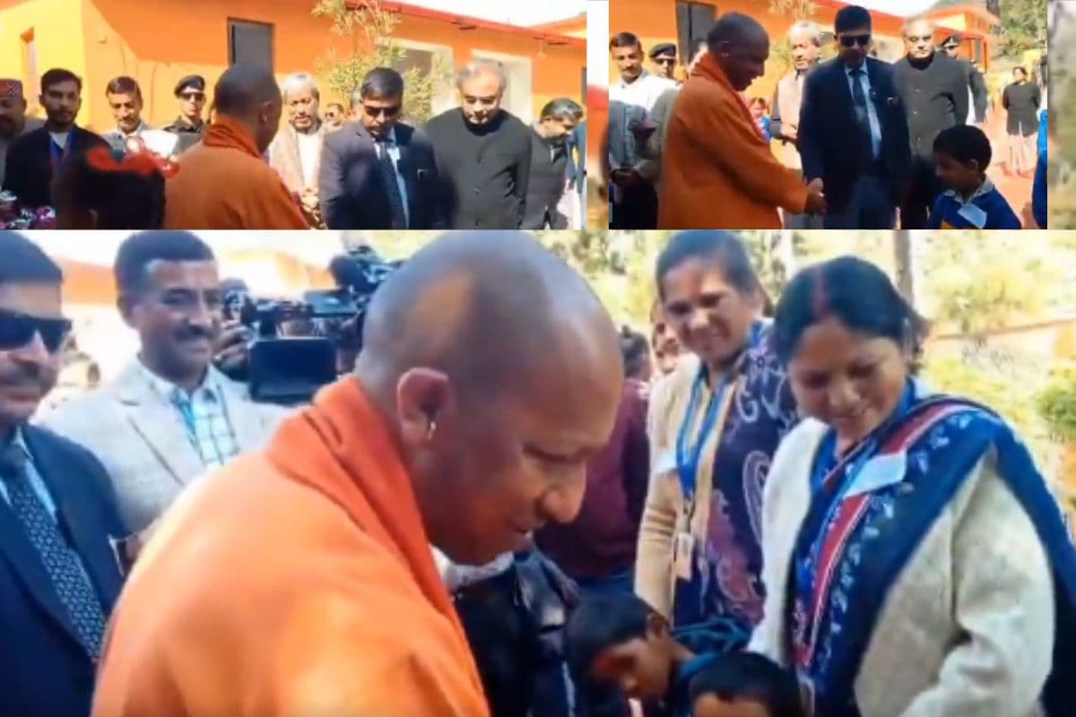 Viral Video: बचपन के स्कूल पहुंचे यूपी के सीएम योगी आदित्यनाथ, बच्चों को तोफे बांटते हुए वीडियो वायरल