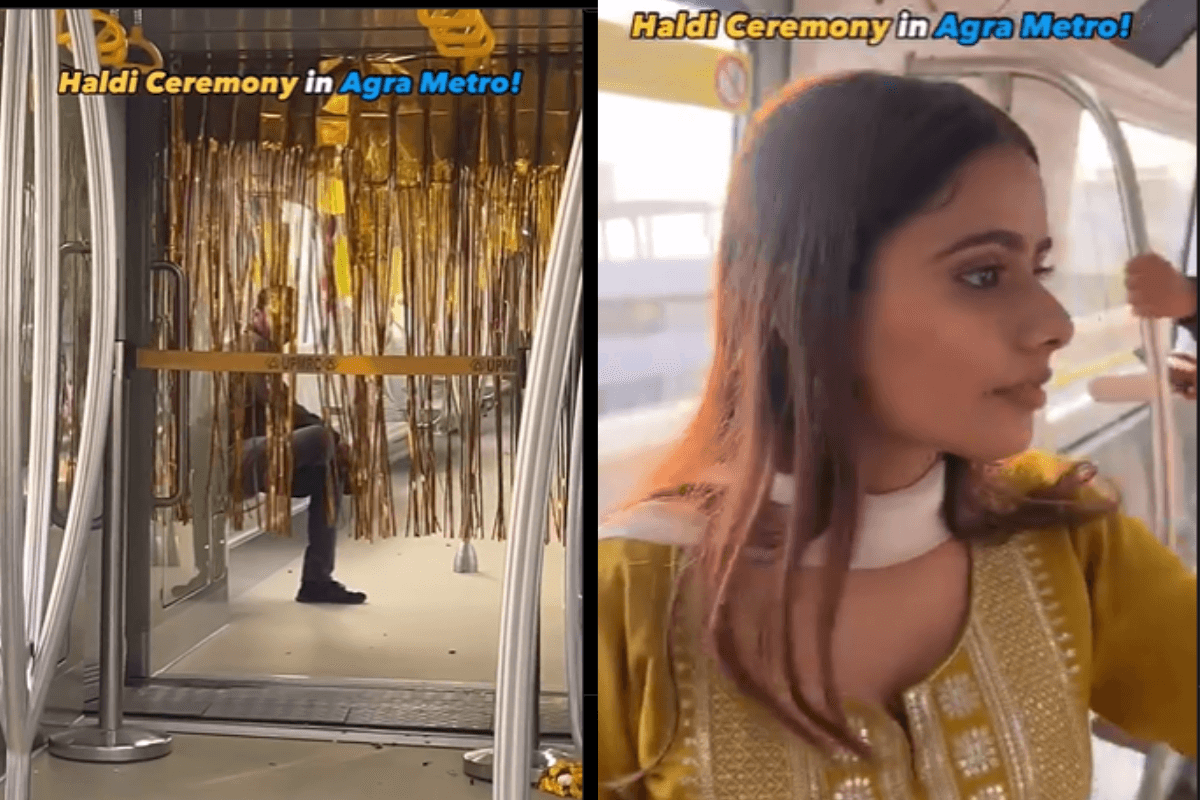 Viral video: मेट्रो ट्रेन में हल्दी फंक्शन का वीडियो वायरल, जानें इसकी सच्चाई