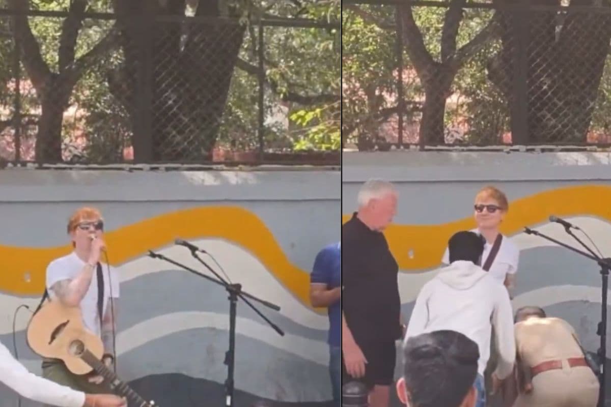 Viral Video: Ed Sheeran की परफॉर्मेंस पुलिस ने बीच में रोकी, वायरल हुआ वीडियो