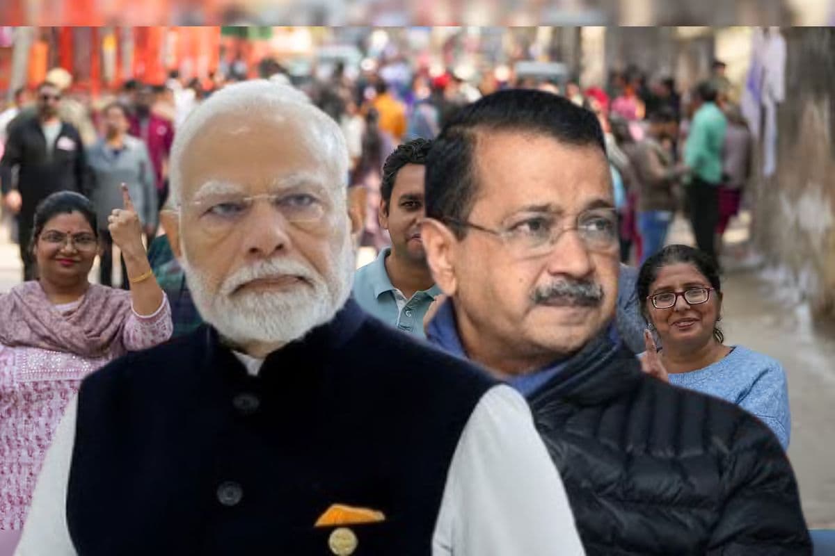 Delhi Exit Polls: एग्जिट पोल में आप हुई साफ! दिल्ली के लोगों पर चला मोदी का मैजिक