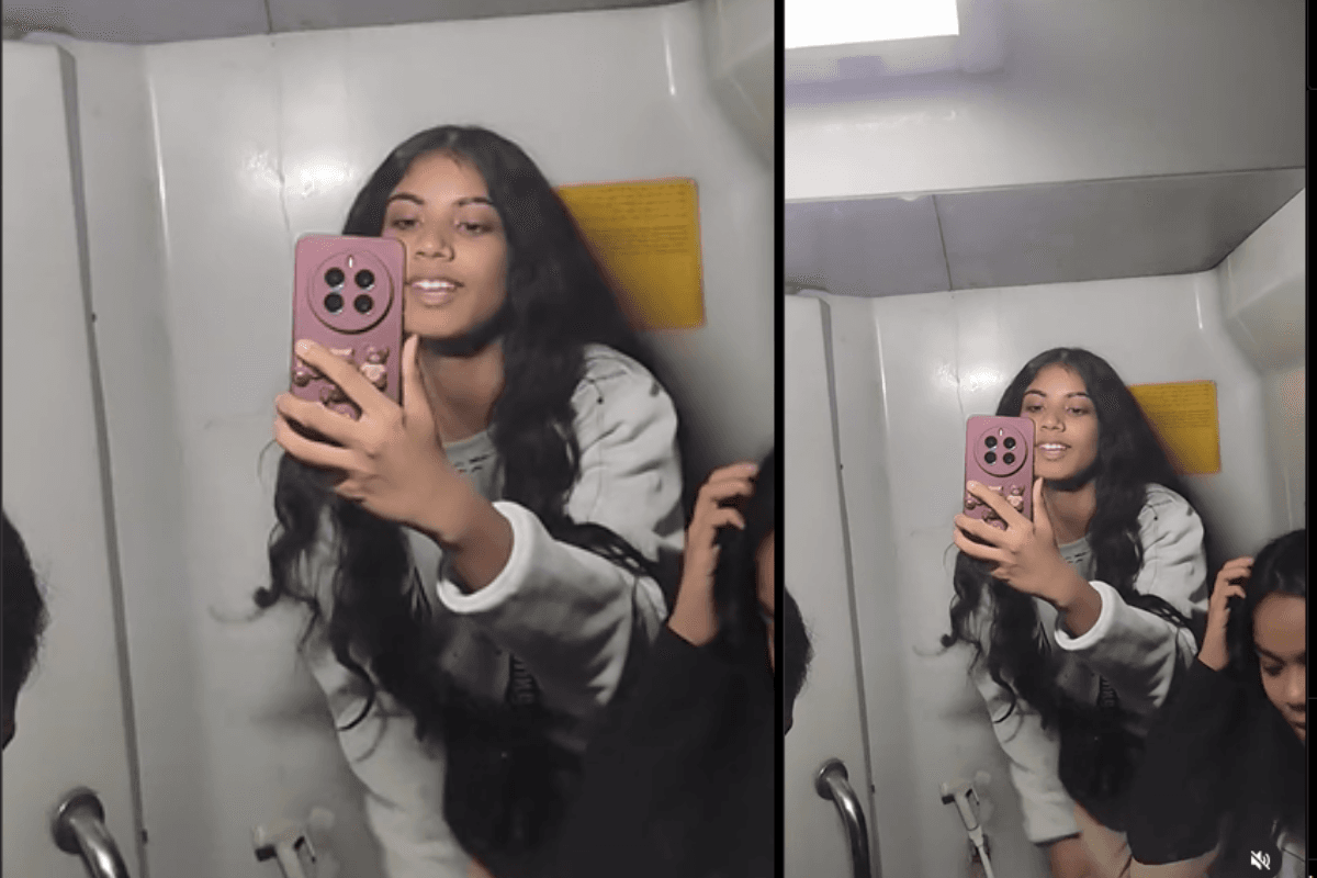 Viral Video: ट्रेन के टॉयलेट में छिपकर महाकुंभ जाने निकली लड़कियां, वीडियो वायरल