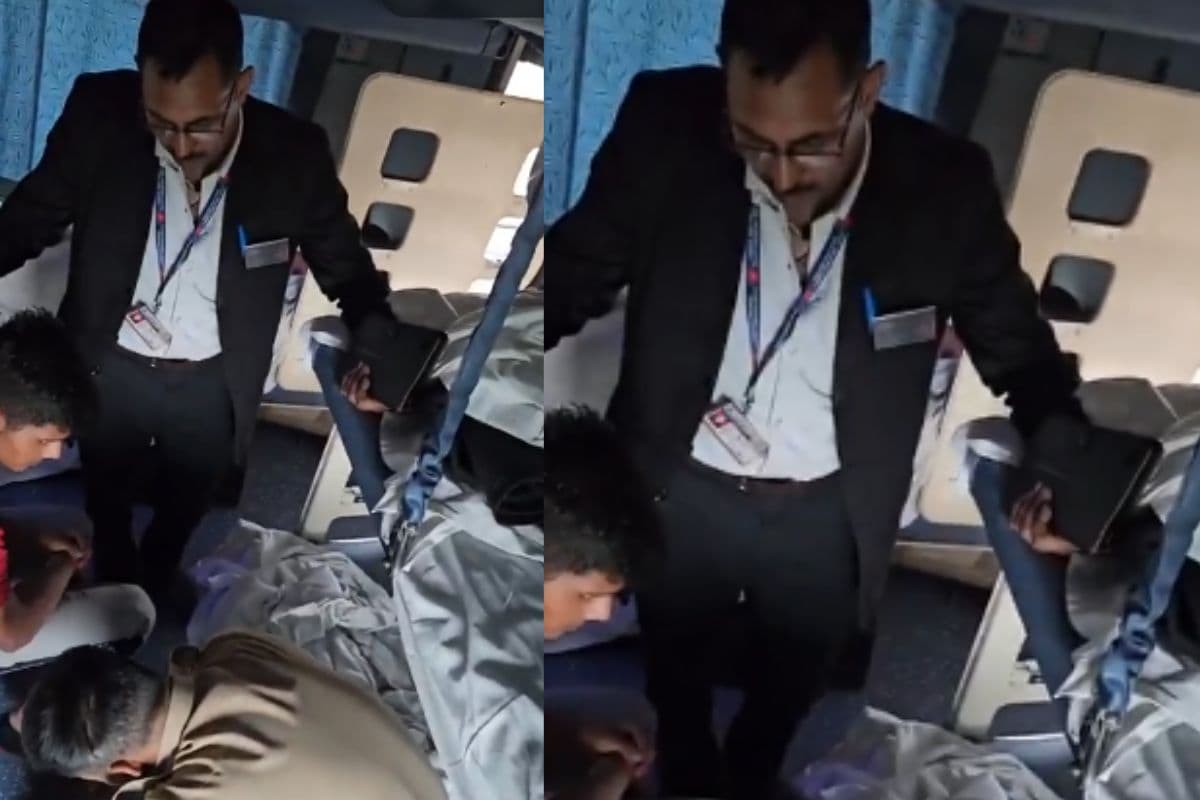 Viral video: TTE ने AC कोच से निकाला पुलिस अधिकारी को बाहर, जानिए क्या है मामला?