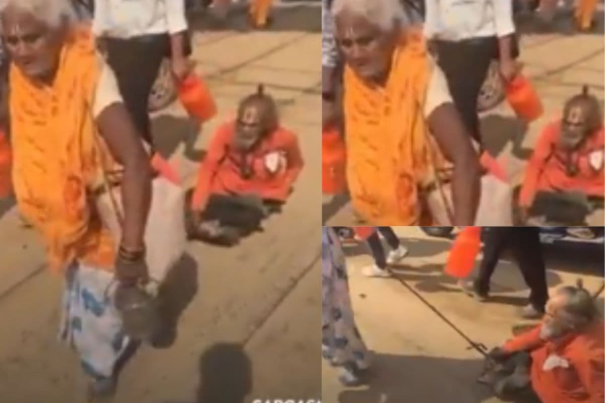 Mahakumbh Viral video: सच्चे प्यार की असली मिसाल, दिव्यांग पति को कुछ इस तरह ले जाती दिखी महिला