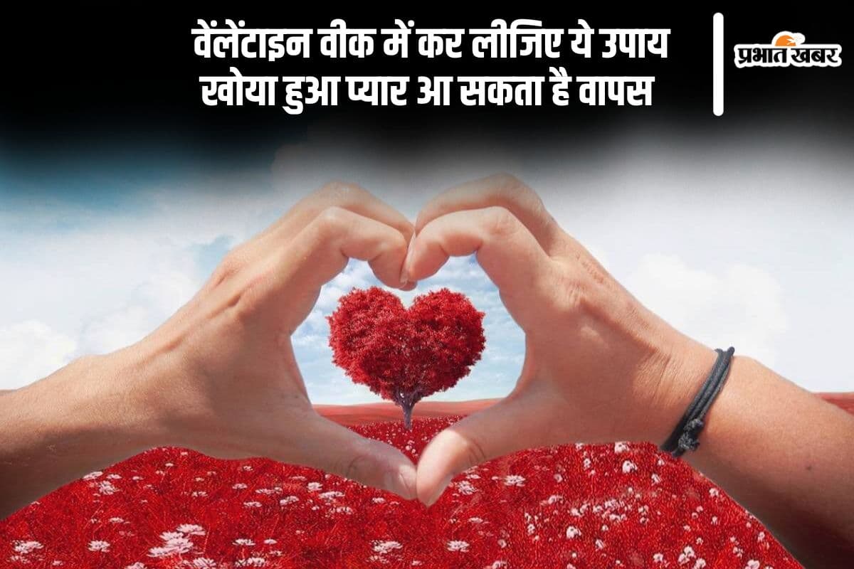 वेंलेंटाइन वीक में कर लीजिए ये उपाय, खोया हुआ प्यार आ सकता है वापस