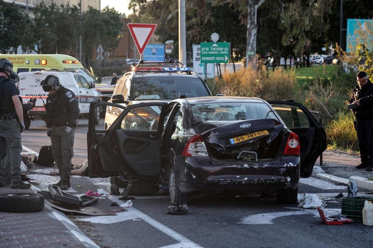 उत्तरी इजरायल में वाहन हमला, 7 लोग घायल, पुलिस ने संदिग्ध को किया गिरफ्तार