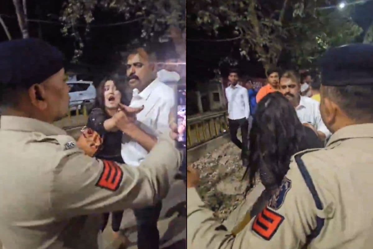 Viral Video: रशियन गर्ल को गोद में बिठाकर कार चला रहे युवक ने एक्टिवा को मारी टक्कर, देखें पुलिस के साथ हाई वोल्टेज ड्रामा