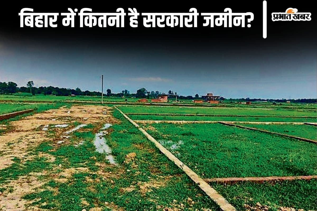 Bihar Bhumi: बिहार में लाखों एकड़ सरकारी जमीन का पता चला, सचिव ने सुरक्षा के लिए लिखा पत्र