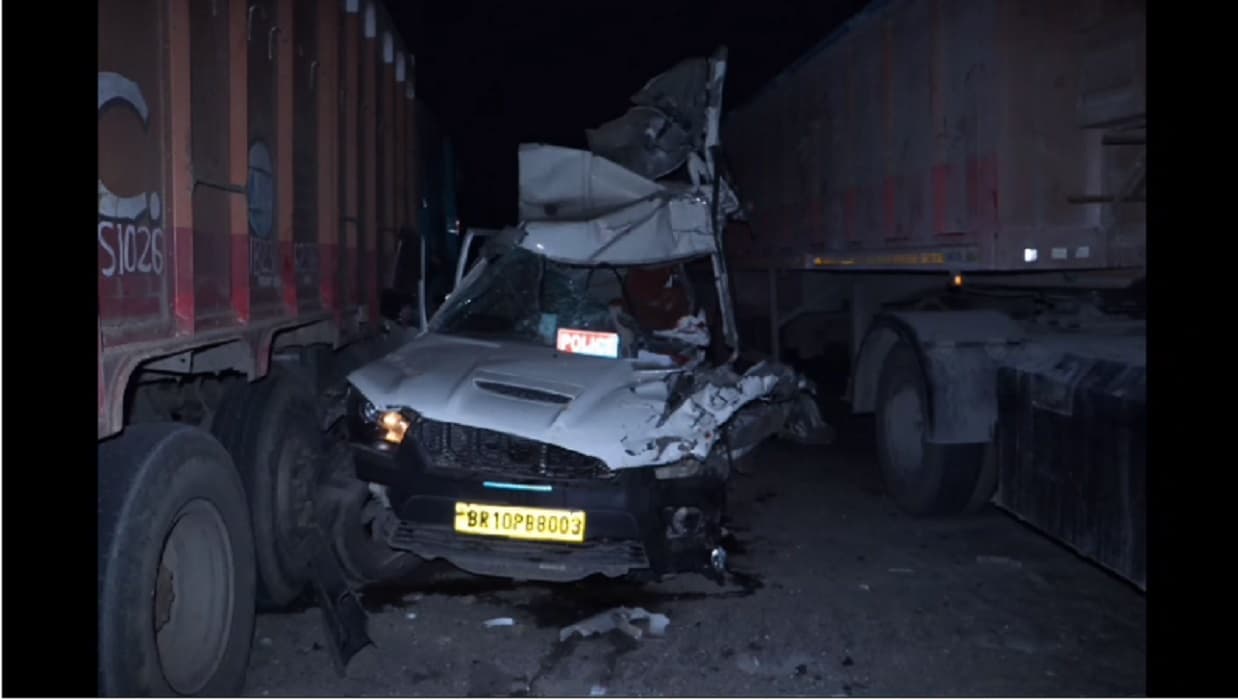 Road Accident: भागलपुर के सबौर में भीषण सड़क हादसा, एक की मौत दो जख्मी