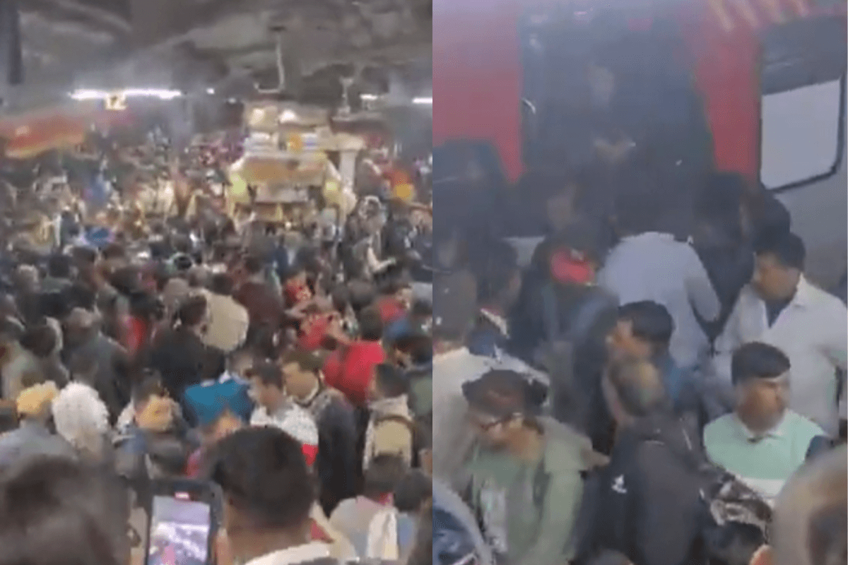 Video: नई दिल्ली रेलवे स्टेशन पर भगदड़ से ठीक पहले का वीडियो आया सामने, देखिए कैसे बनी भगदड़ की स्थिति