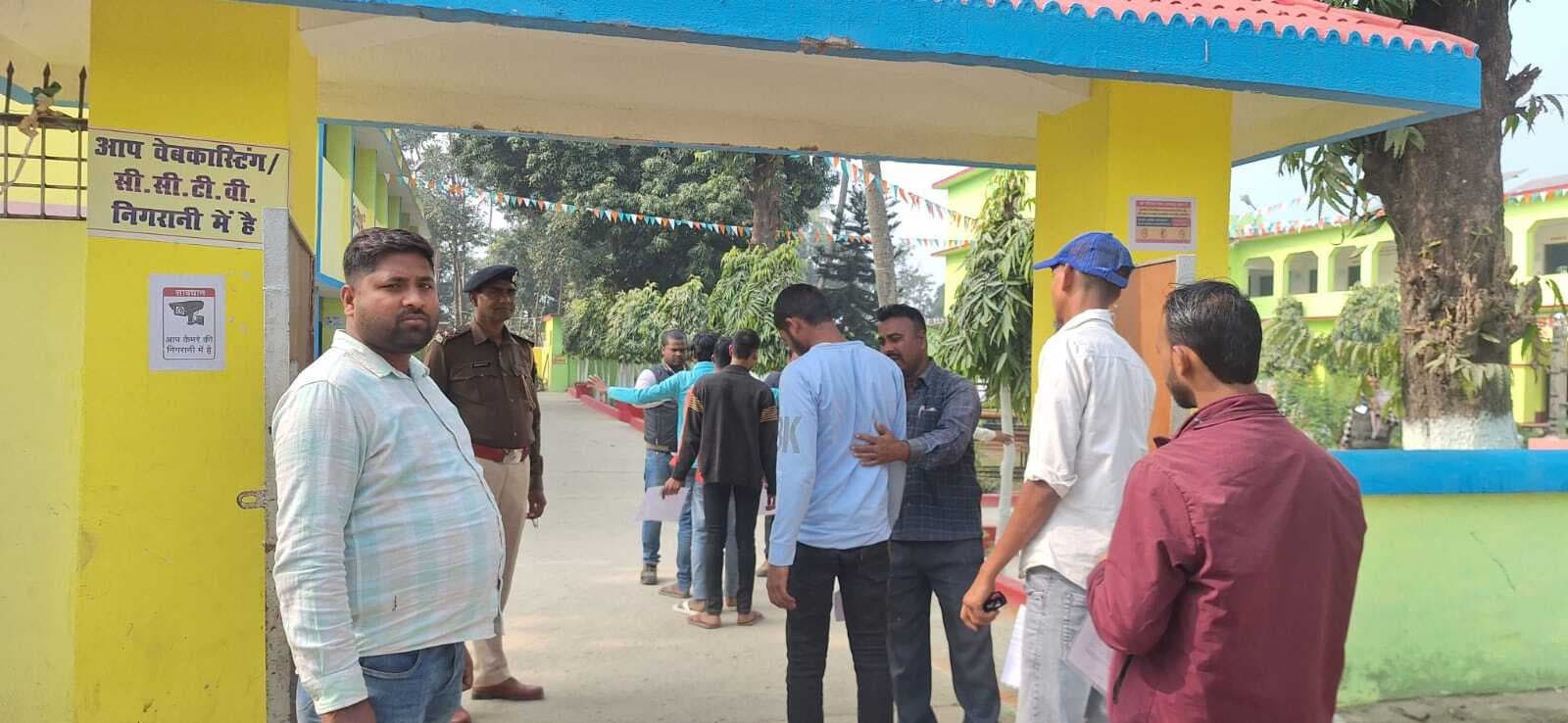 दो केंद्रों पर शांतिपूर्वक इंटरमीडिएट की परीक्षा