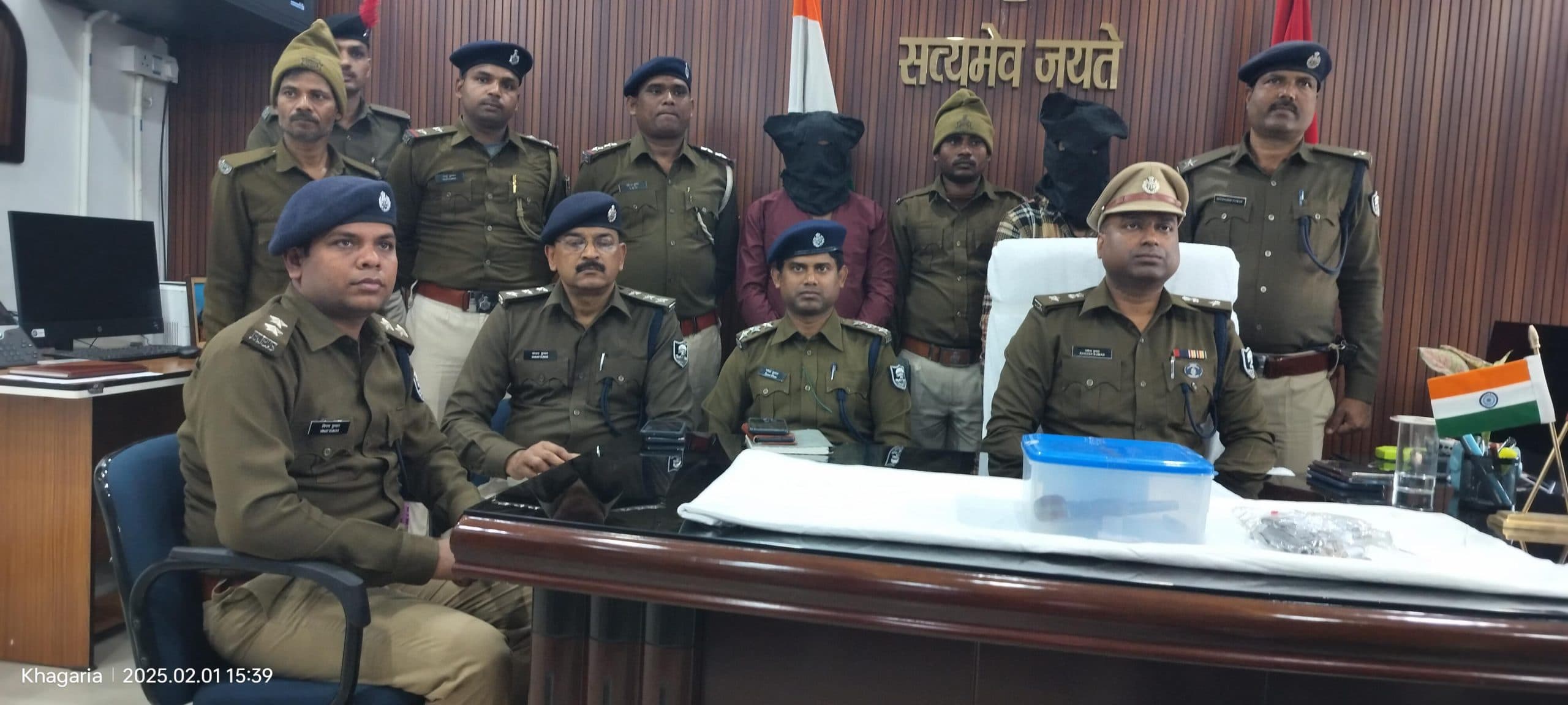 50 हजार रुपये का इनामी कुख्यात संदीप को हथियार के साथ दबोचा, 24 घंटे में यह दूसरी कार्रवाई