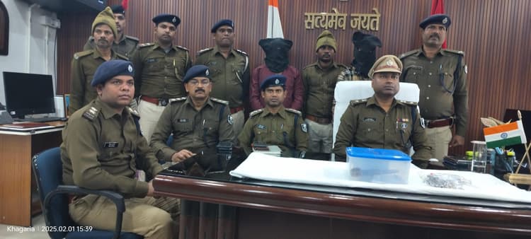 50 हजार रुपये का इनामी कुख्यात संदीप को हथियार के साथ दबोचा, 24 घंटे में यह दूसरी कार्रवाई