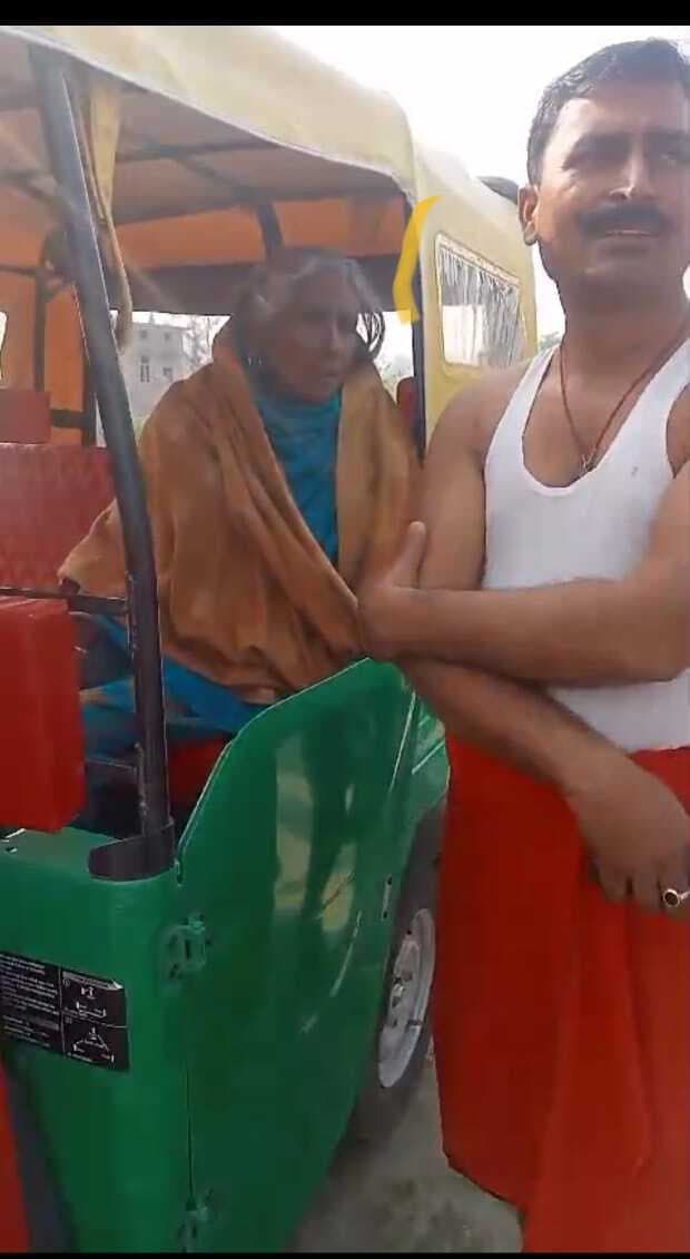 कुंभ में बिछड़ी वृद्ध महिला पवन से पहुंची समस्तीपुर