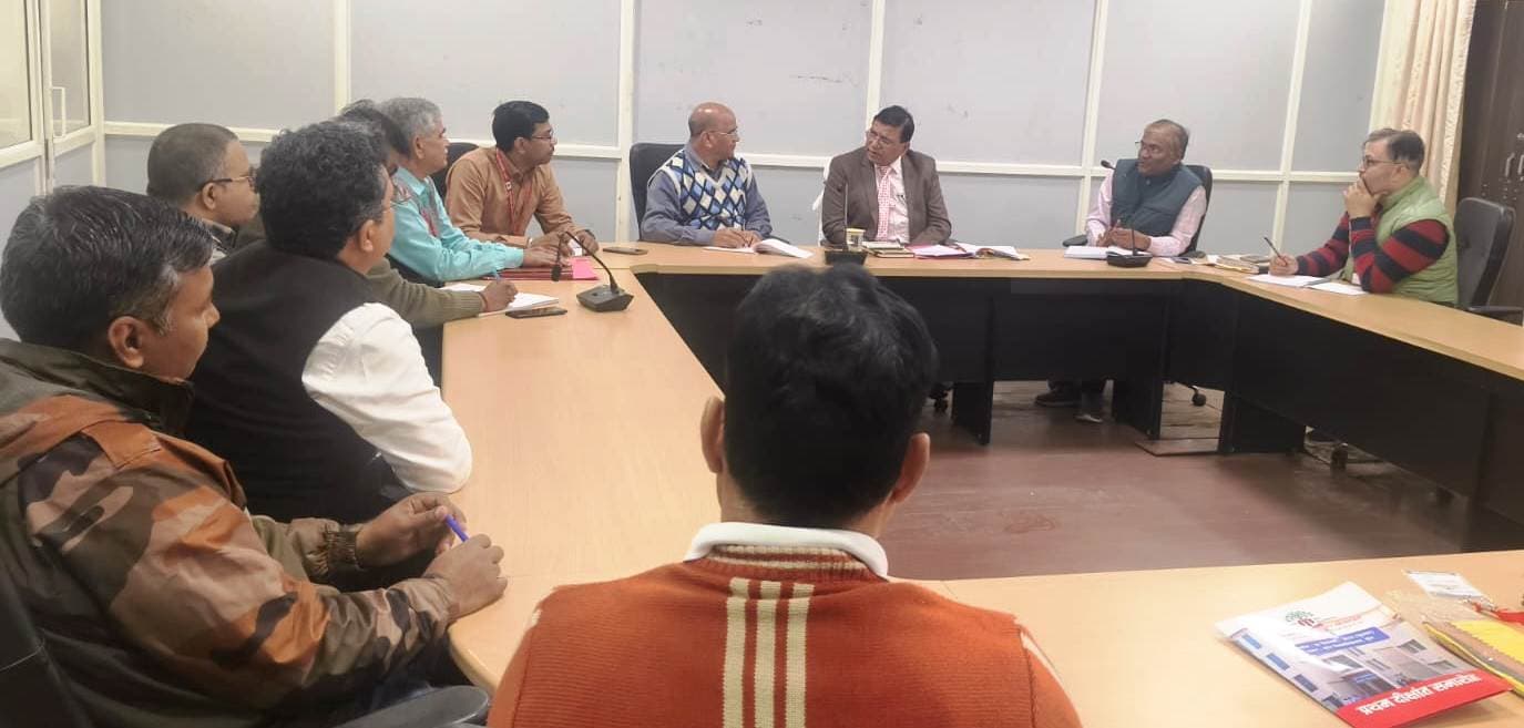 दीक्षांत समारोह की तैयारी को लेकर कुलपति ने की समीक्षा बैठक, दिये आवश्यक निर्देश