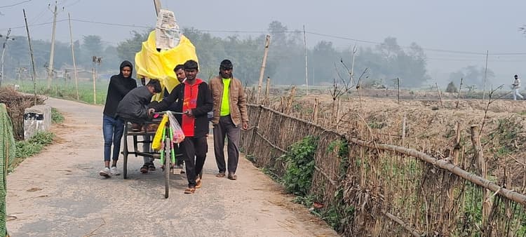 विद्या की देवी मां सरस्वती पूजनोत्सव आज, तैयारी को अंतिम रूप देने में जुटे आयोजक