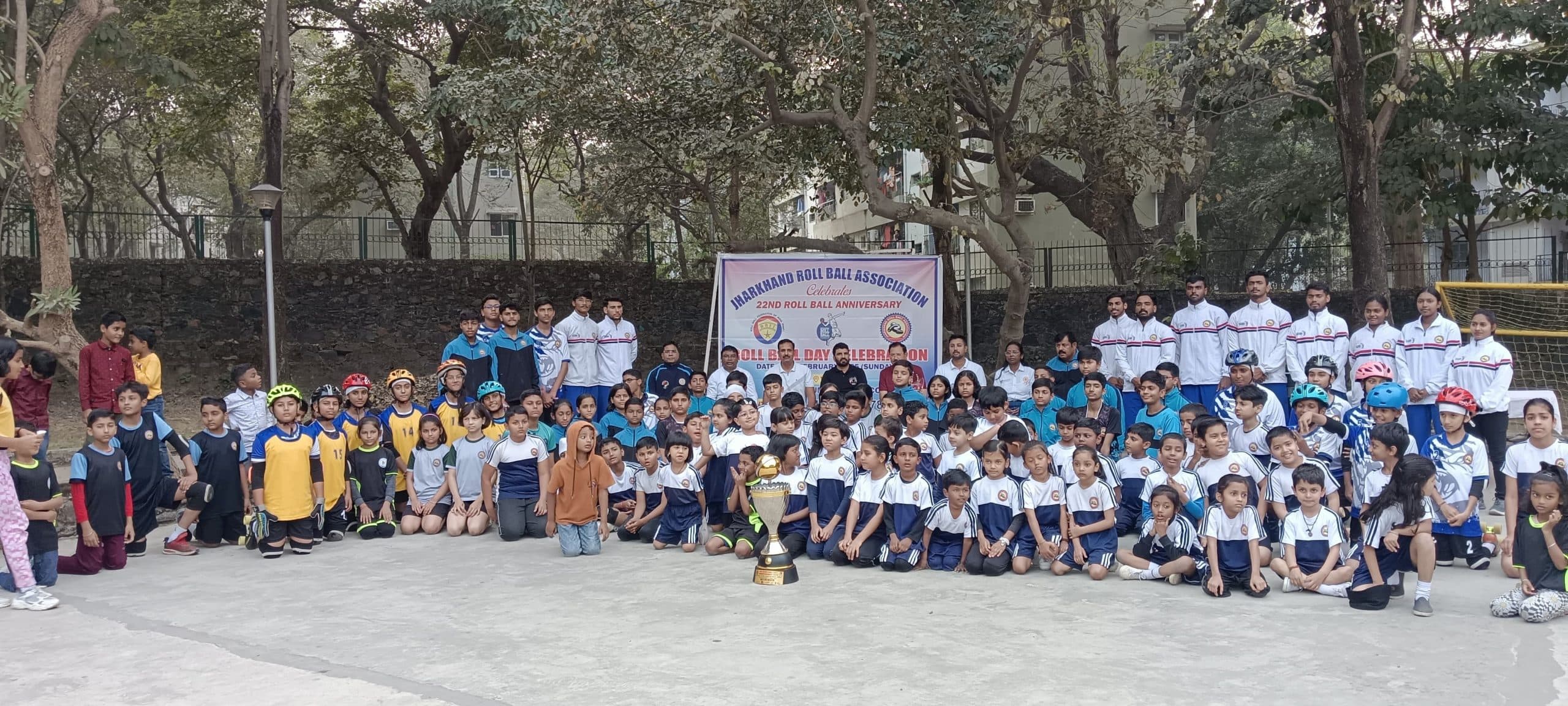 ROLLBALL MATCH TELCO : टेल्को मिलेनियम पार्क में रोलबॉल मैच आयोजित