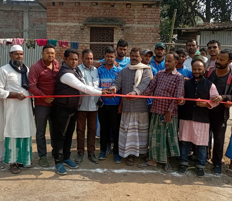 मिनी स्टेडियम के निर्माण कार्य का किया शिलान्यास