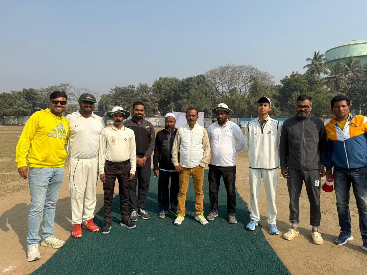 शांति भारती की टीम ने न्यू इंडिया क्रिकेट क्लब को छह विकेट से हराया