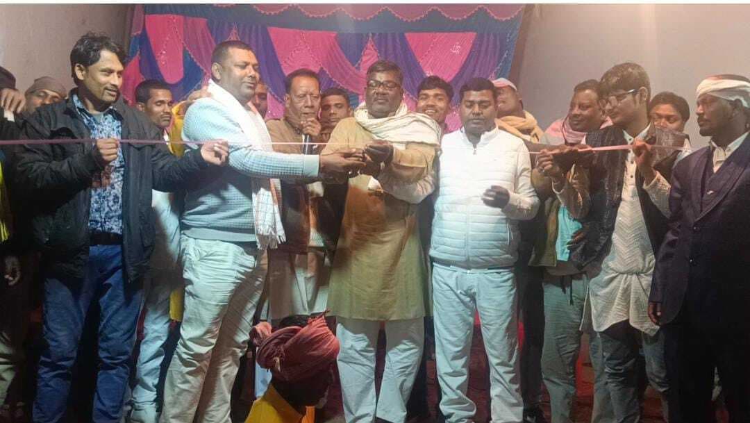 सांस्कृतक कार्यक्रम से माहौल हुआ भक्तिमय