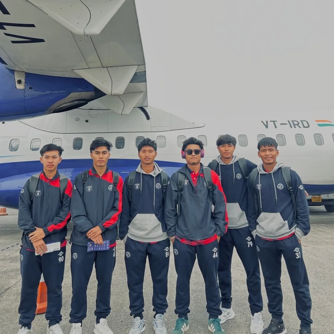 डेवलपेंट लीग में खेलने के लिए जेएफसी रिजर्व टीम शिलांग रवाना