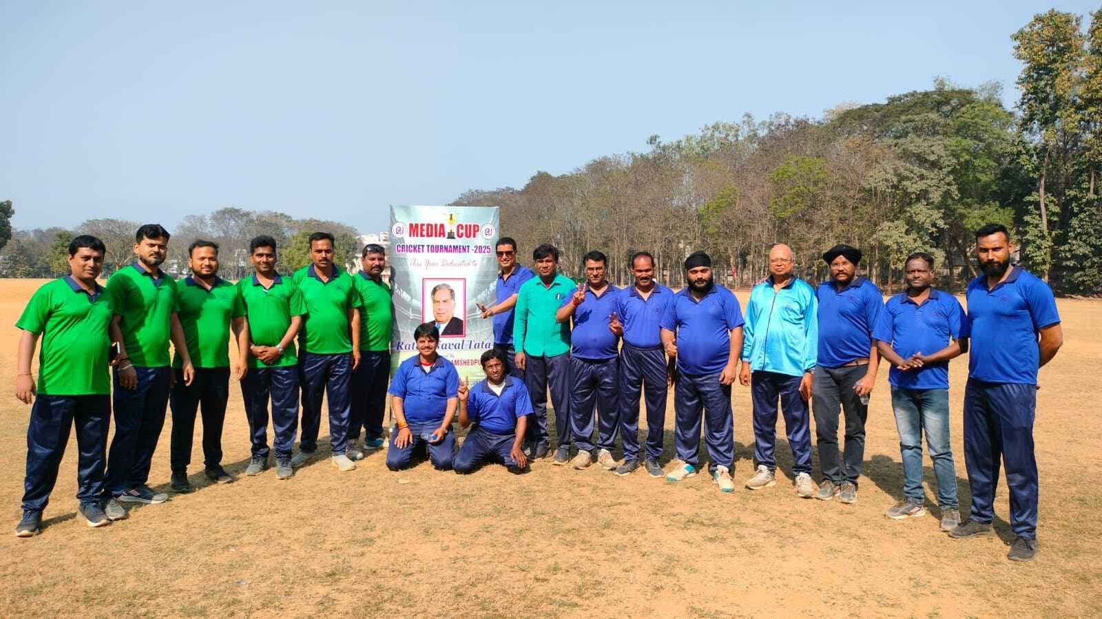 MEDIA CUP CRICKET : टेल्को टशन ने सोनारी शालीन को हराया