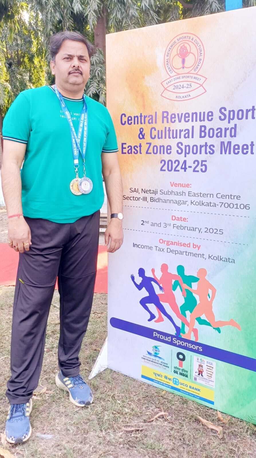 Sports : मदन मोहन हैमर थ्रो में पहले व डिस्कस थ्रो में दूसरे नंबर पर रहे