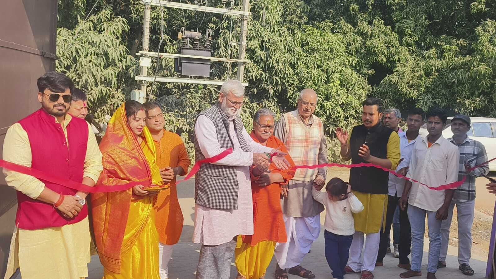 Bhagalpur news बैजानी में डिजिटल सेवायुक्त प्ले स्कूल का उद्घाटन