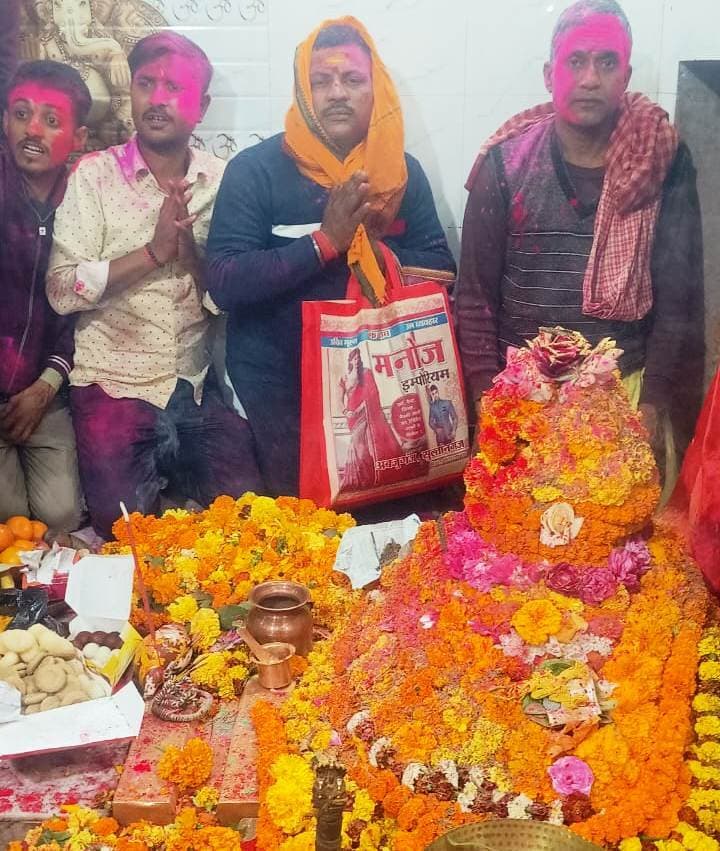 Bhagalpur news बाबा अजगैवीनाथ का हुआ तिलकोत्सव