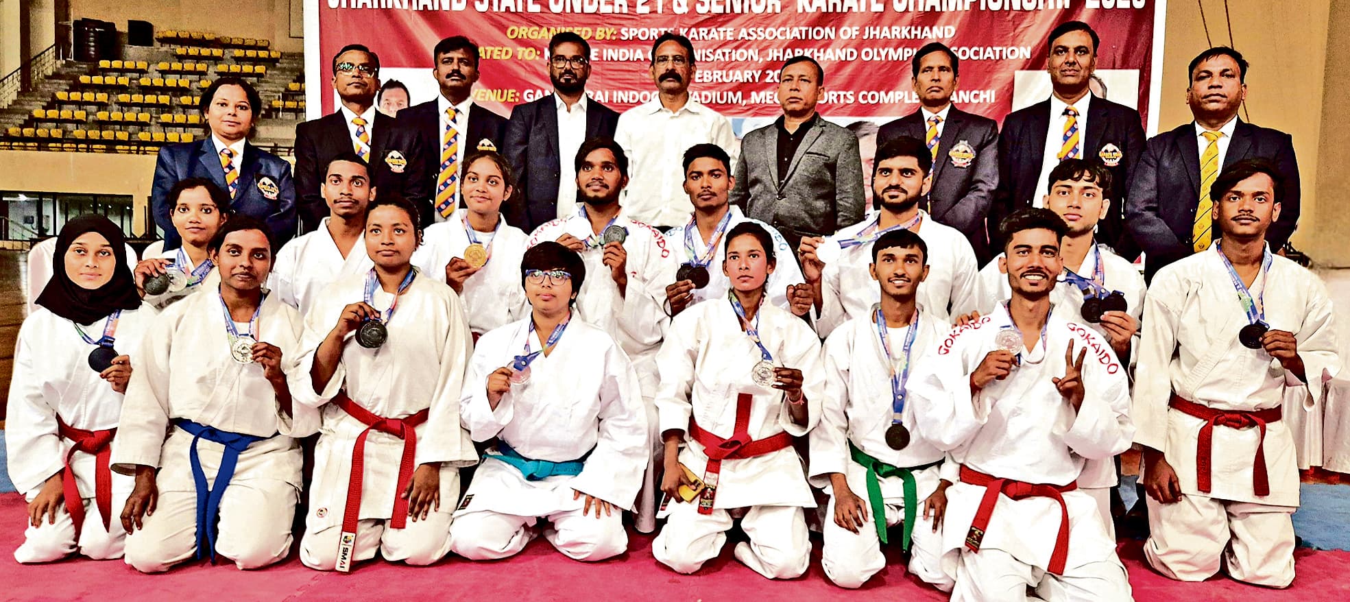 Dhanbad News: सीनियर स्टेट कराटे चैंपियनशिप में धनबाद को 29 पदक