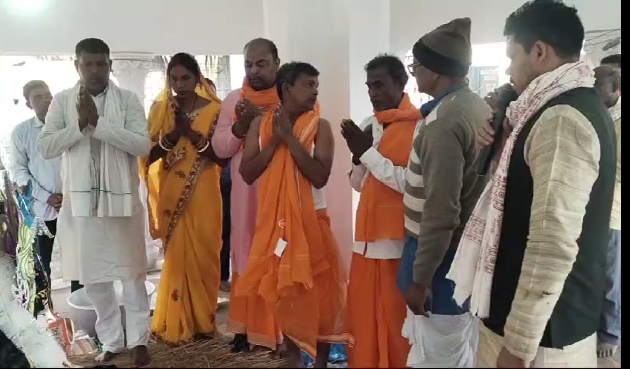 हरिनाम संकीर्तन को लेकर 551 कुंवारी कन्याओं ने निकाली कलश शोभायात्रा