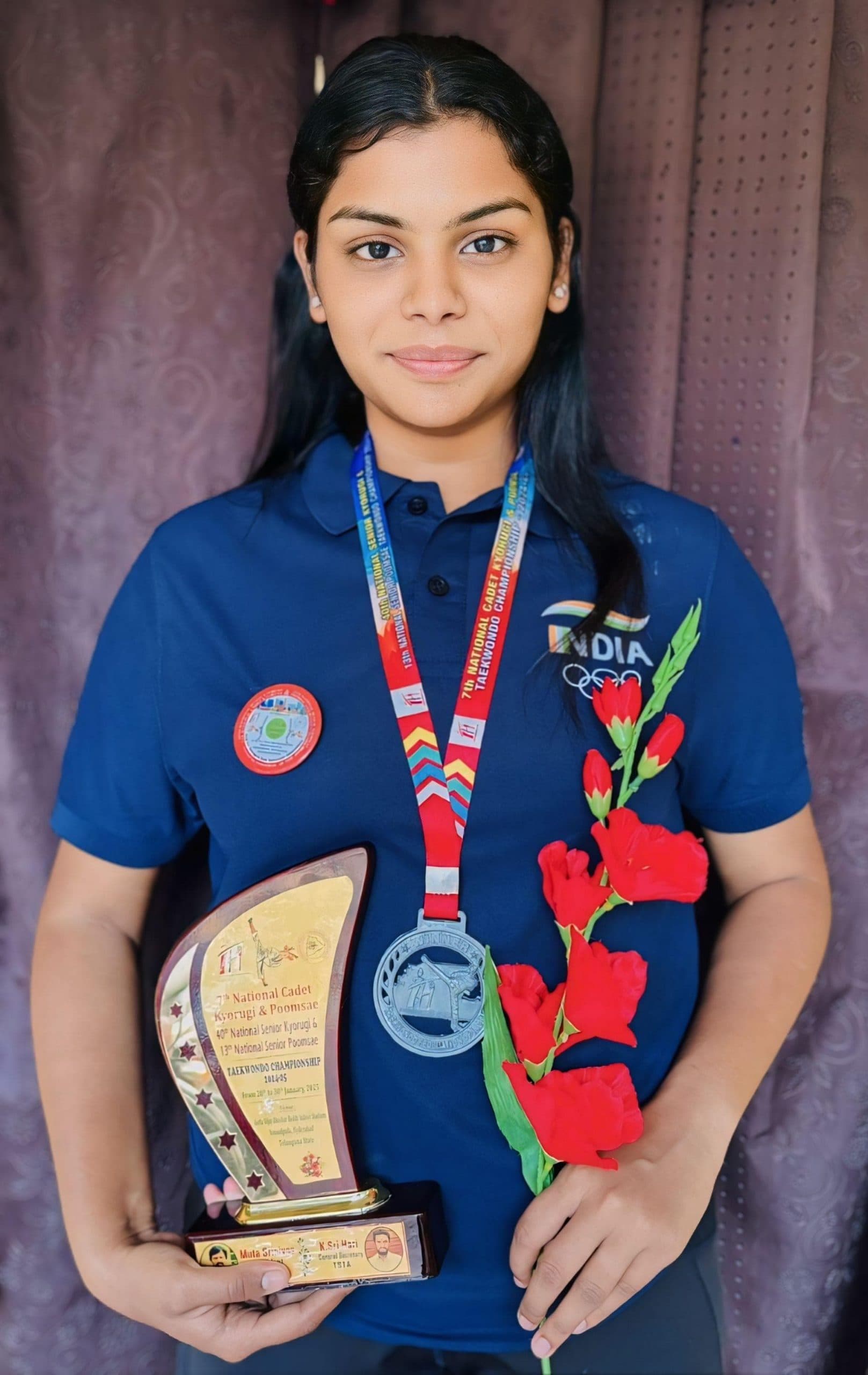 TAIKWANDO ARCHITA MOHANTY:  अरका जैन की अर्चिता ने नेशनल ताइक्वांडो प्रतियोगिता में जीता रजत पदक