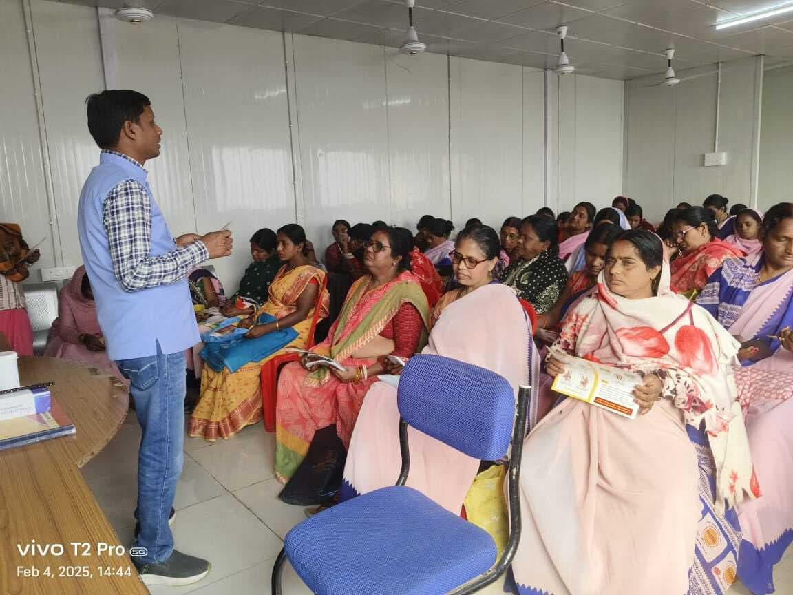 Bhagalpur news फाइलेरिया को लेकर आशा को मिला प्रशिक्षण