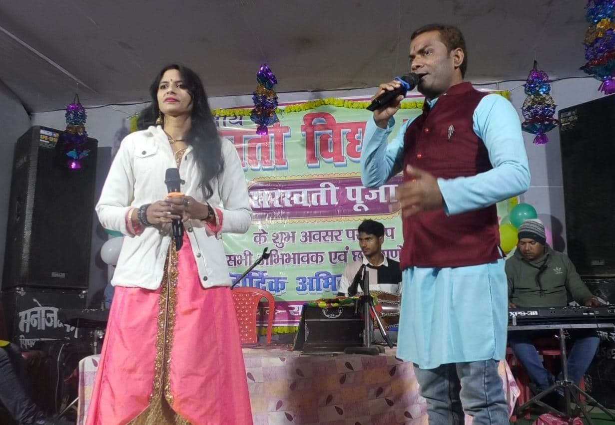 मैया जागरण कार्यक्रम में झूमे दर्शक