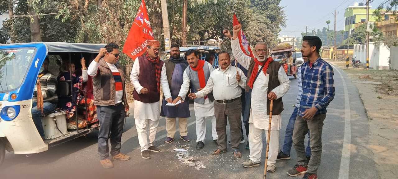 केंद्र सरकार की बजट किसान व मजदूर विरोधी