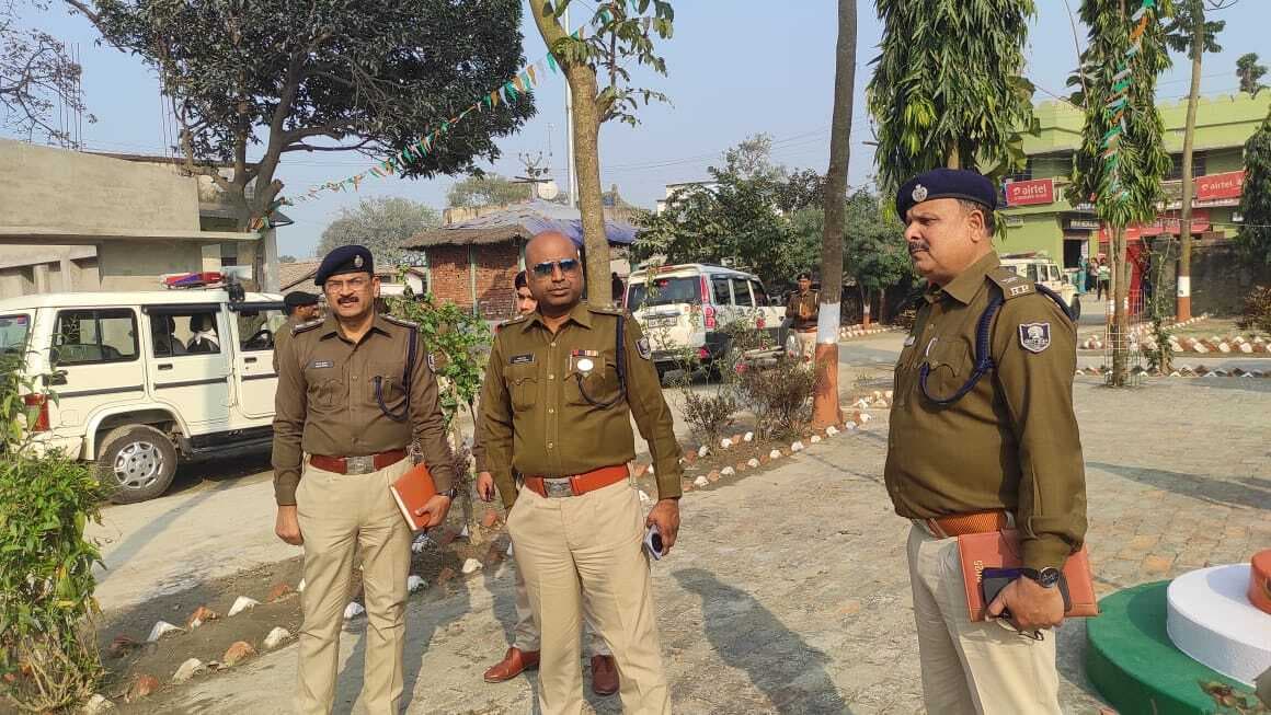 एसपी ने थाने का किया निरीक्षण