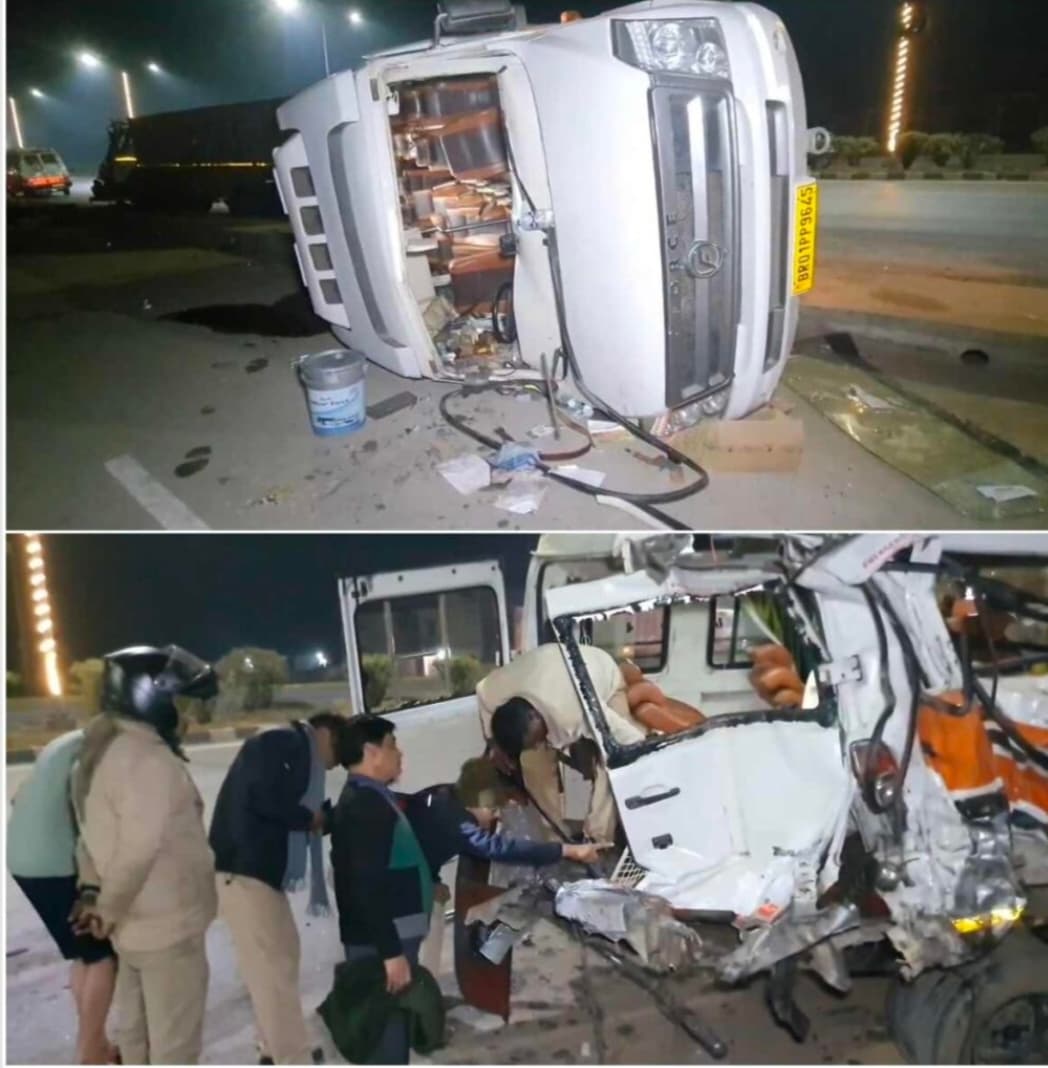 कुंभ नहाने जा रही मधुपुर की महिला की मौत, भाई घायल