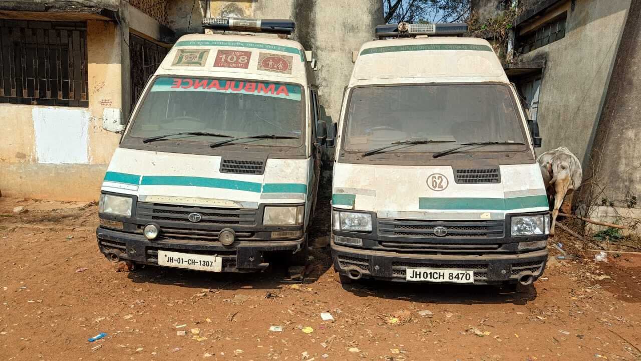 East Singhbhum news : बहरागोड़ा की तीन एंबुलेंस बीमार, दो के सहारे 2.38 लाख की आबादी