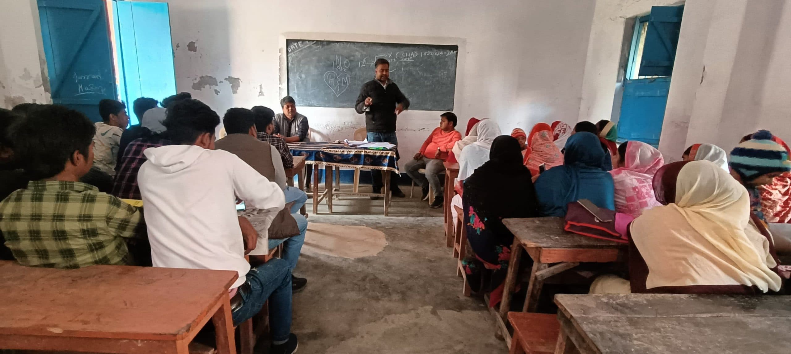 मुख्यमंत्री निश्चय स्वयं सहायता भत्ता के लिए लगा शिविर