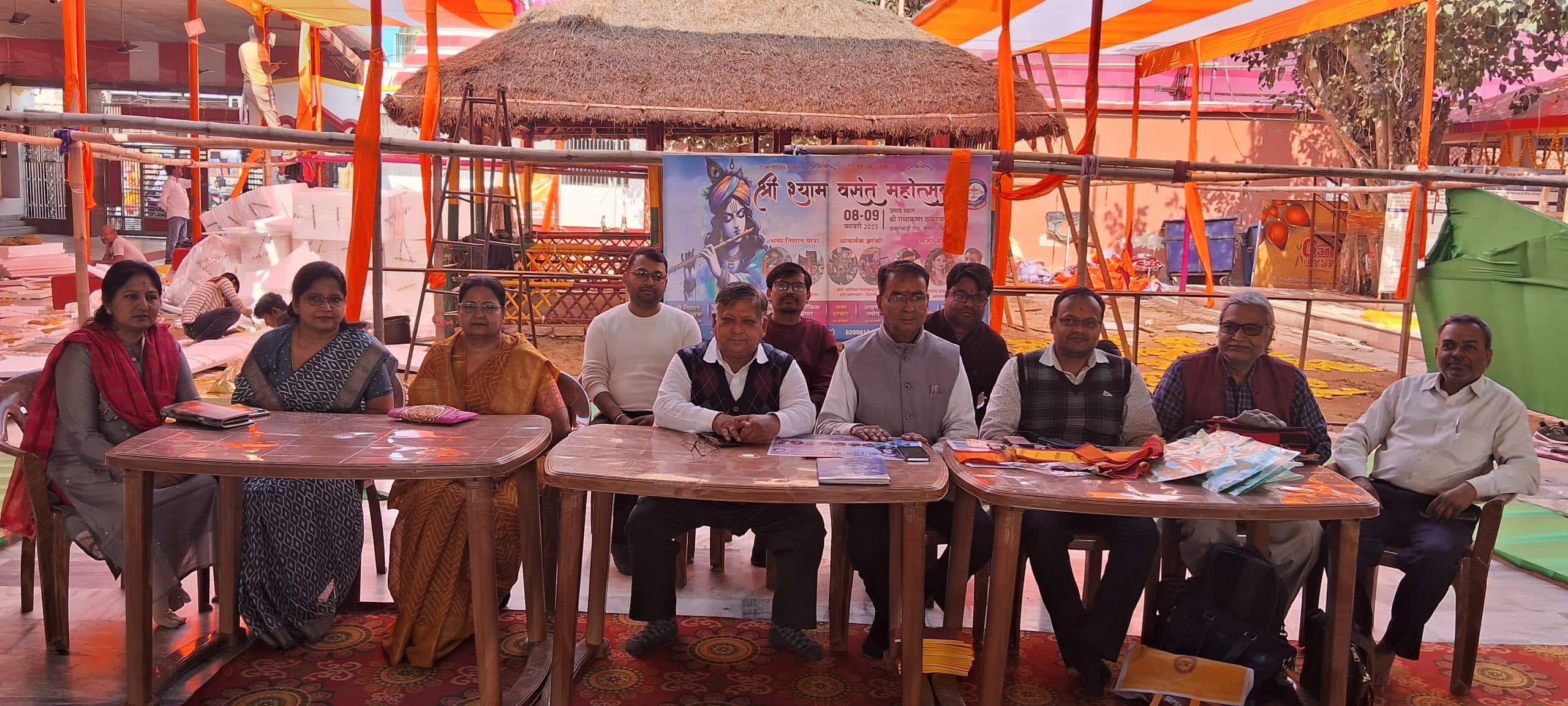 श्री श्याम बसंत महोत्सव की तैयारी पूरी, आठ फरवरी को निकाली जायेगी निशान यात्रा