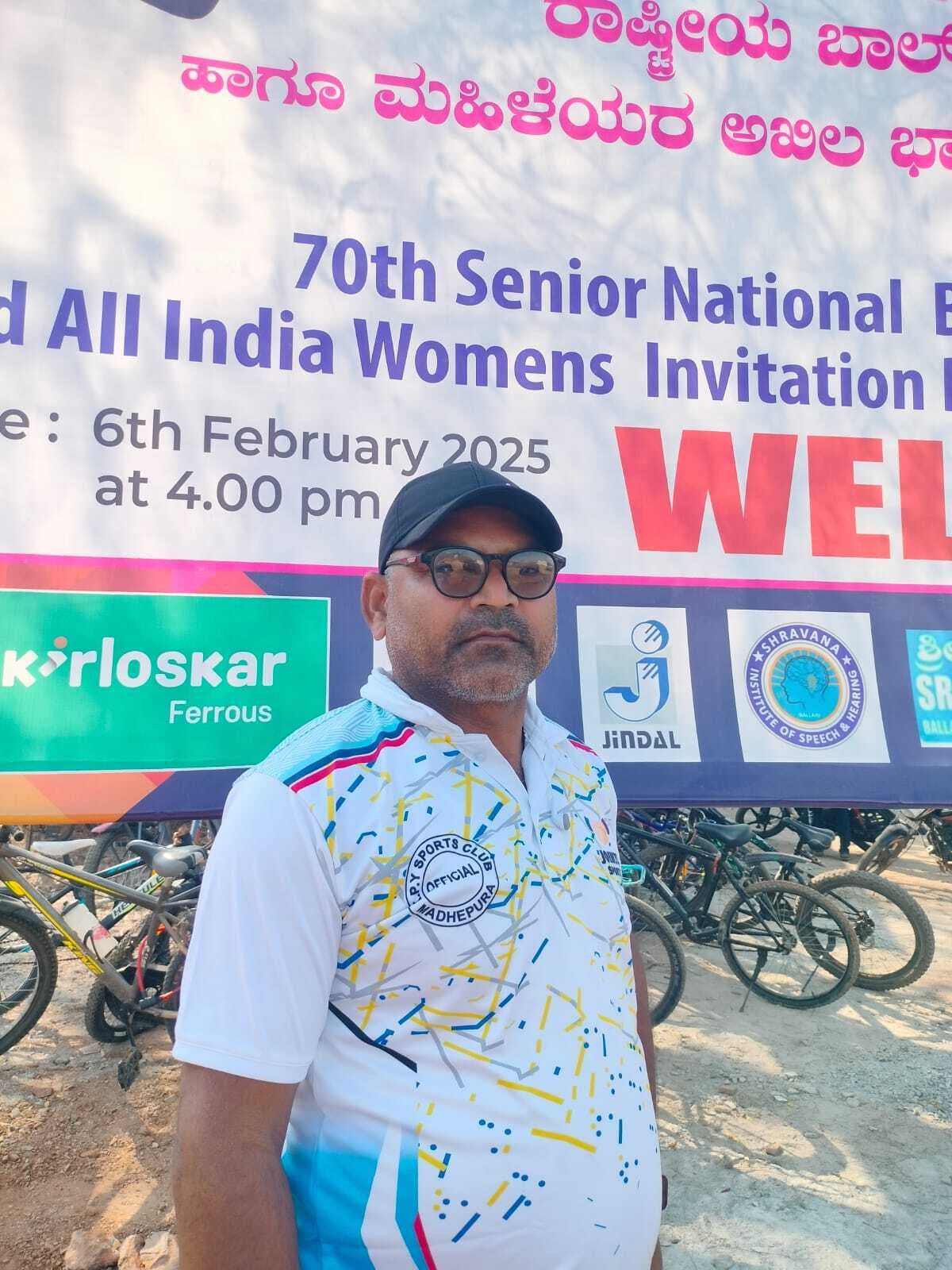 लालेंद्र को बिहार पुरुष बॉल बैडमिंटन टीम का प्रशिक्षक किया मनोनीत